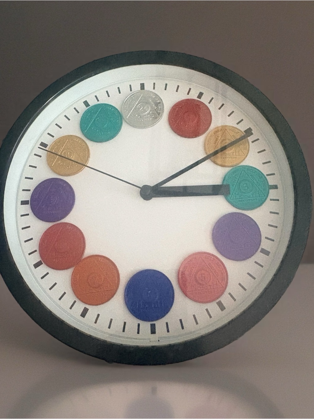 Recovery Wall Clock - Multicolor